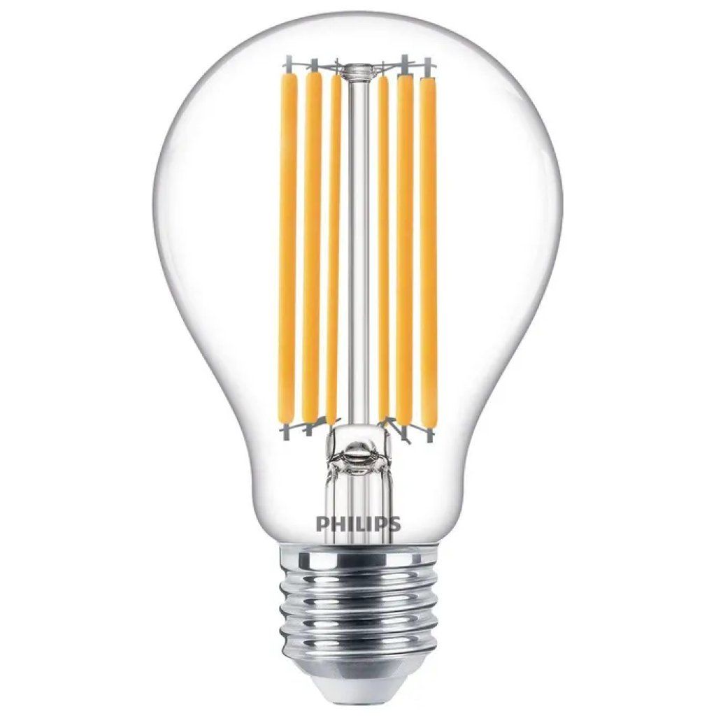 Philips Lampadina LED Classic A67 E27 13W 2000 lm 2700K Trasparente