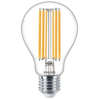 Philips Classic A67 Lampadina LED E27 13W 2700K Trasparente