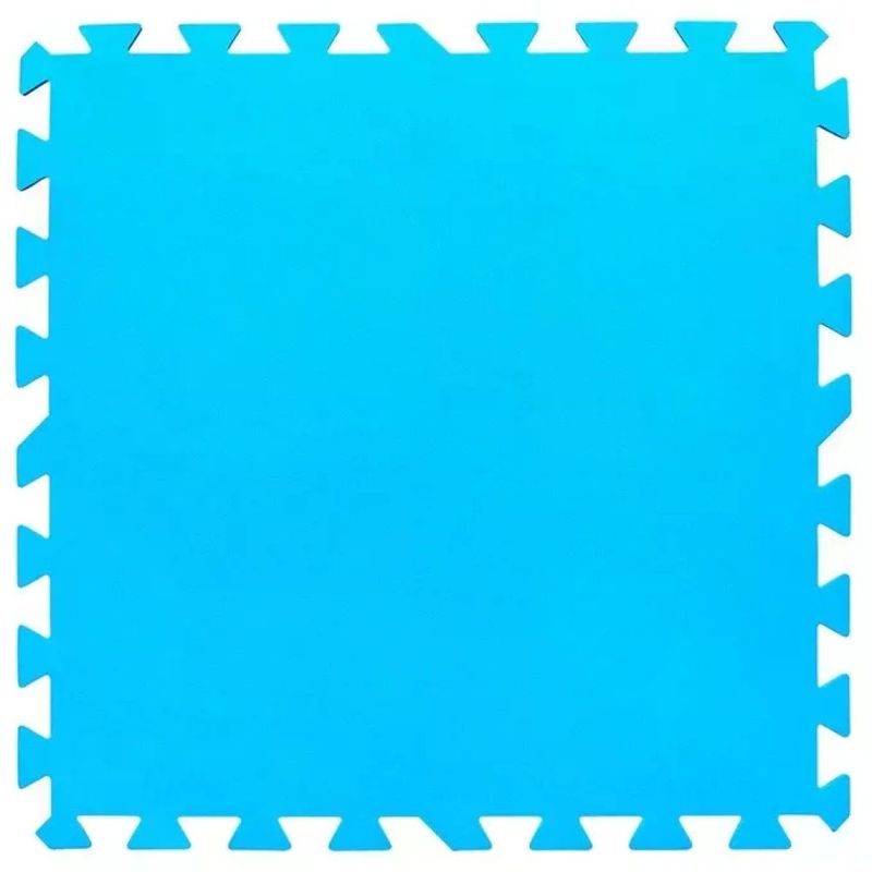 Bestway 58220 Tappetini Protettivi per Piscina, 9 Pezzi da 50 x 50 cm, Blu