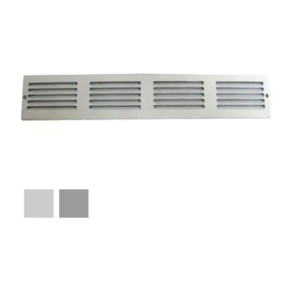 LAVENTILAZIONE Griglia di Ventilazione in Lamiera 40 x 6 cm Bianca LAVENTILAZIONE Griglia di Ventilazione in Lamiera 40 x 6 cm Bianca