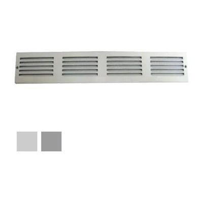 LAVENTILAZIONE Griglia di Ventilazione in Lamiera 40 x 6 cm Bianca