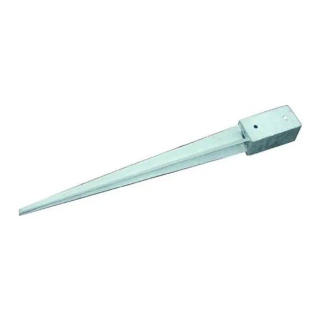 VIGOR-BLINKY Puntale zincato per pali in legno 7x7x75 cm VIGOR-BLINKY Puntale zincato per pali in legno 7x7x75 cm