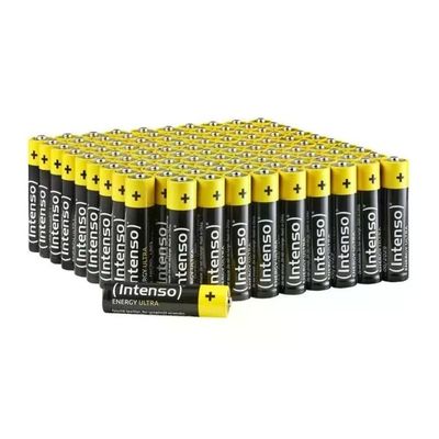 Intenso Energy Ultra – 100 pile alcaline AAA LR03 da 1,5 V
