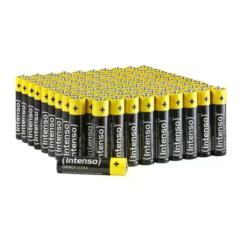 Intenso Energy Ultra – 100 pile alcaline AAA LR03 da 1,5 V