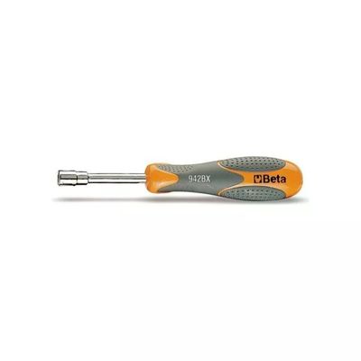 BETA 942BX Chiave a Bussola Esagonale da 9 mm con Impugnatura Bimateriale