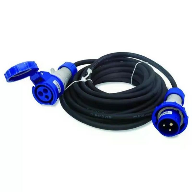 VIGOR-BLINKY Electraline 46140 Prolunga Industriale 20 m 16A IP67 Blu VIGOR-BLINKY Electraline 46140 Prolunga Industriale 20 m 16A IP67 Blu