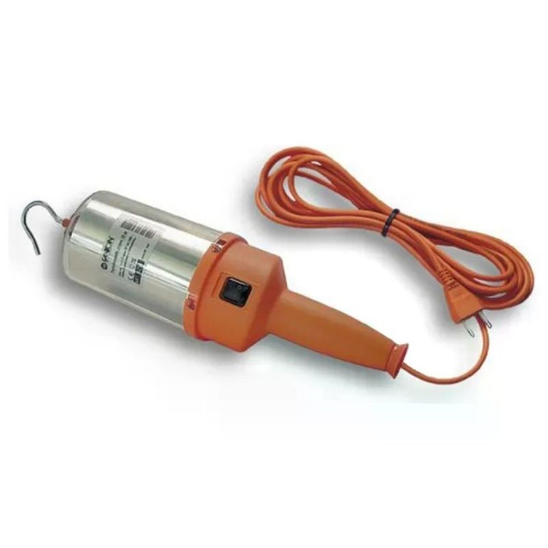 FME FANTON 62541 Lampada Portatile da Lavoro con Cavo 10 m, E27, 60 W