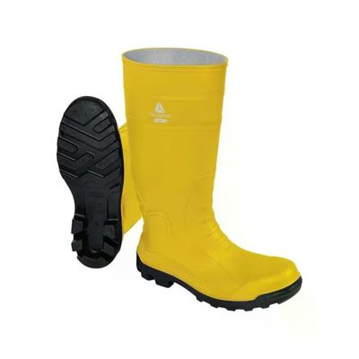 Delta Plus Copper S5 – Stivali antinfortunistici in PVC giallo, taglia 43