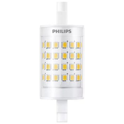 PHILIPS BY SIGNIFY Philips LED R7S 7W (equivalente 60W), 78 mm, luce calda PHILIPS BY SIGNIFY Philips LED R7S 7W (equivalente 60W), 78 mm, luce calda