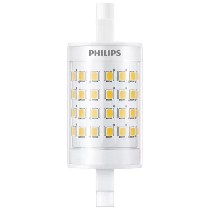 PHILIPS BY SIGNIFY Philips LED R7S 7W (equivalente 60W), 78 mm, luce calda