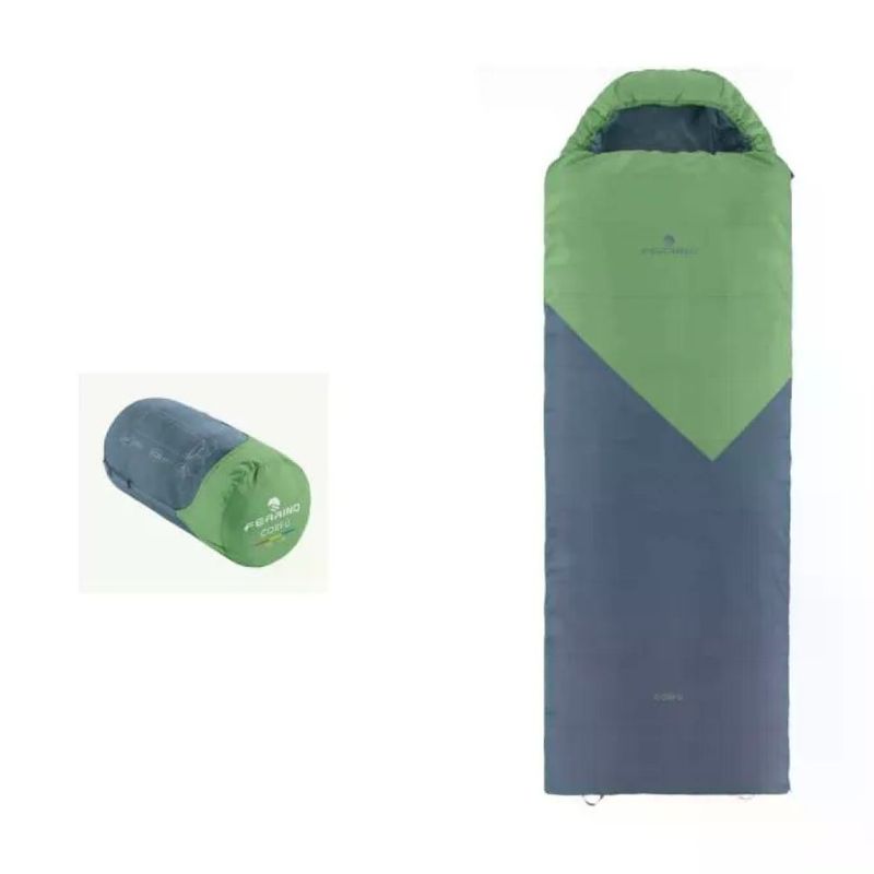 Ferrino Corfu 86709OVVS – Sacco a Pelo Grigio-Verde