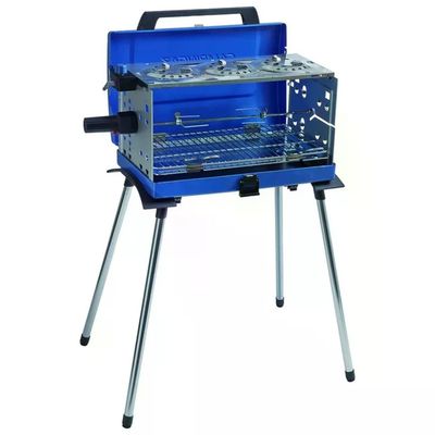 Campingaz 400 SGR Grill a Gas Portatile, 5,2 kW, 3 Bruciatori, Blu e Argento Campingaz 400 SGR Grill a Gas Portatile, 5,2 kW, 3 Bruciatori, Blu e Argento