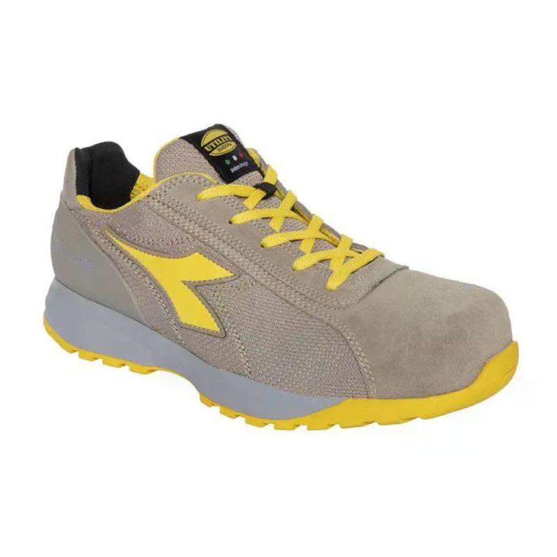 Diadora Glove MDS Text Low 701.177668 – Scarpe di Sicurezza S1P HRO SRC, Grigio Moon Rock