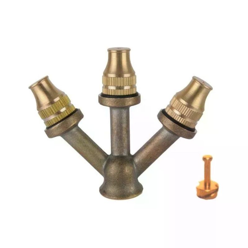 YEPPON Getto Triforco Triplo in Ottone per Irroratrice