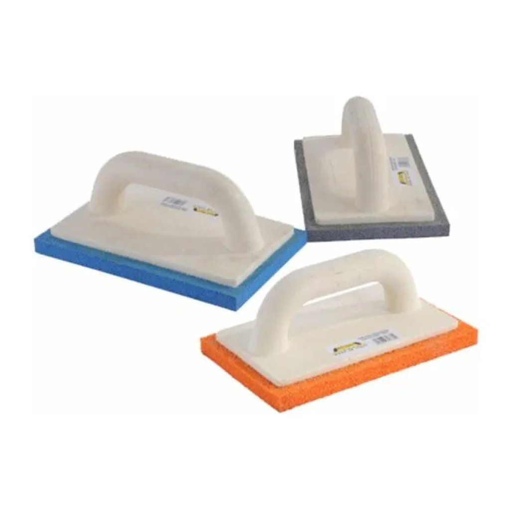 Comitel Frattone in Poliuretano Espanso con Base in Gomma Spugna Blu 14 x 22 cm