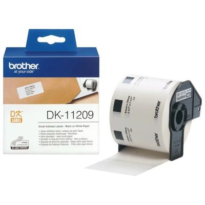 Brother DK-11209 Etichette Indirizzi Bianche, 800 pz, 29 × 62 mm
