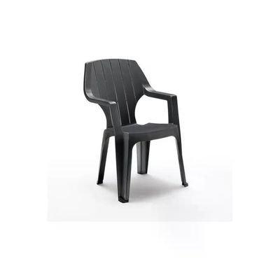BICA Poltrona da Esterno in Plastica Antracite
