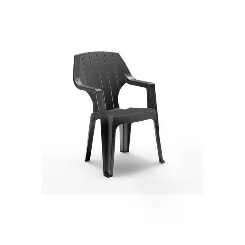 BICA Poltrona da Esterno in Plastica Antracite