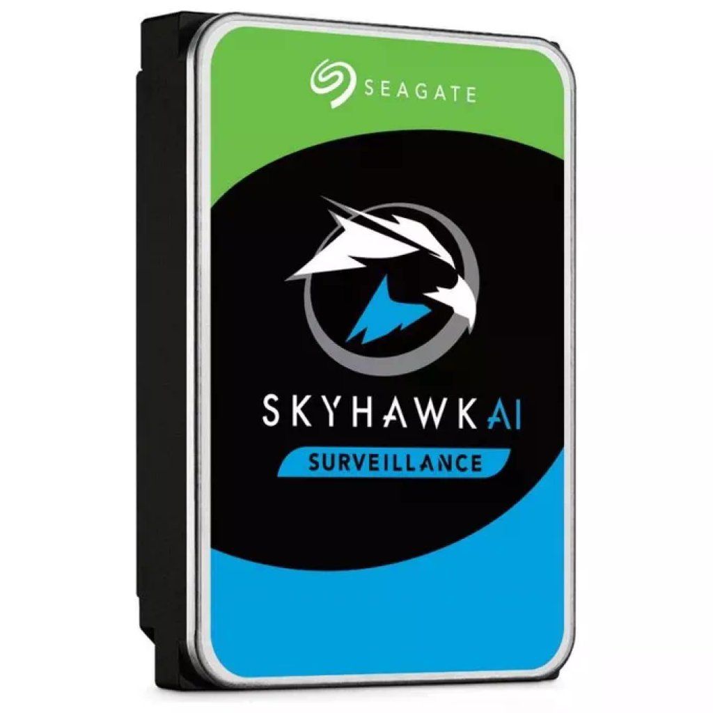 Seagate ST8000VE001 SkyHawk AI Hard Disk Interno 3.5'' 8 TB HDD SATA III 7200 rpm 256 MB per Sorveglianza