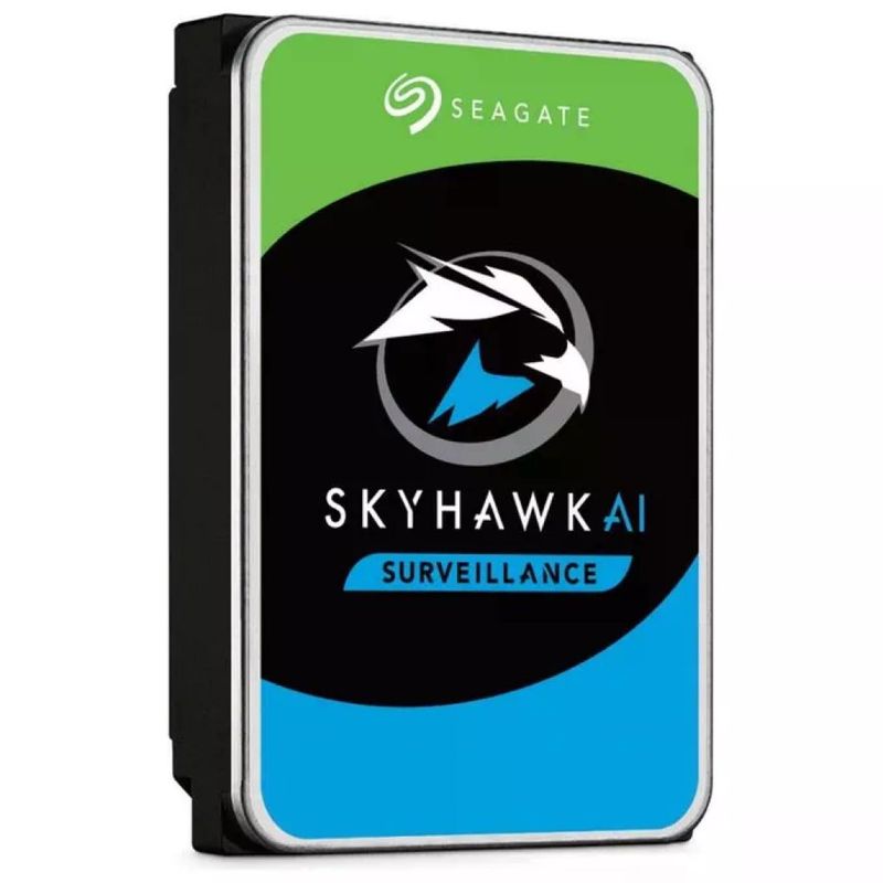 Seagate ST8000VE001 SkyHawk AI Hard Disk Interno 3.5'' 8 TB HDD SATA III 7200 rpm 256 MB per Sorveglianza