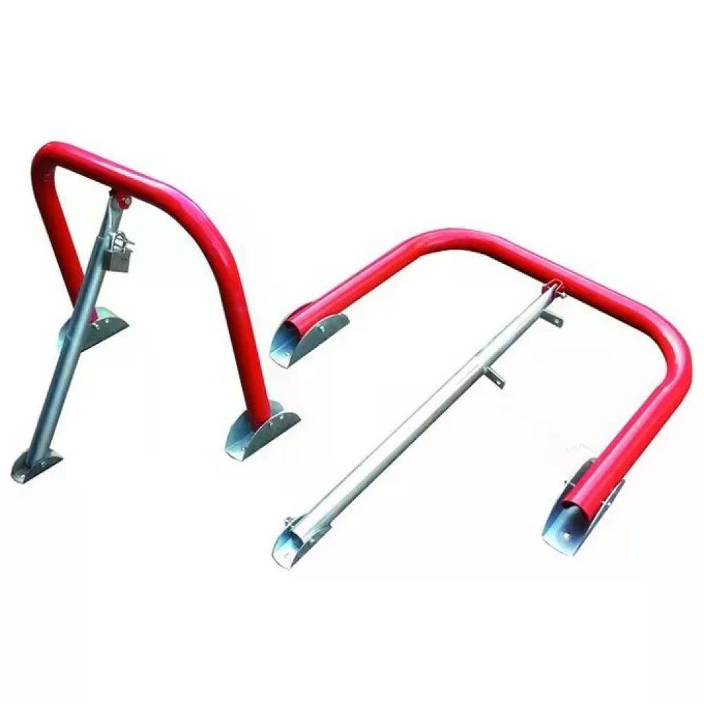 VIGOR-BLINKY 26900-50 Dissuasore di Sosta con Asta Telescopica Rosso