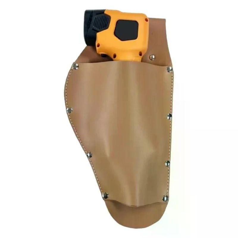 Eurocuoio 29017 Fodero in Cuoio per Forbici da Potatura a Batteria, Marrone, 18 × 40 cm