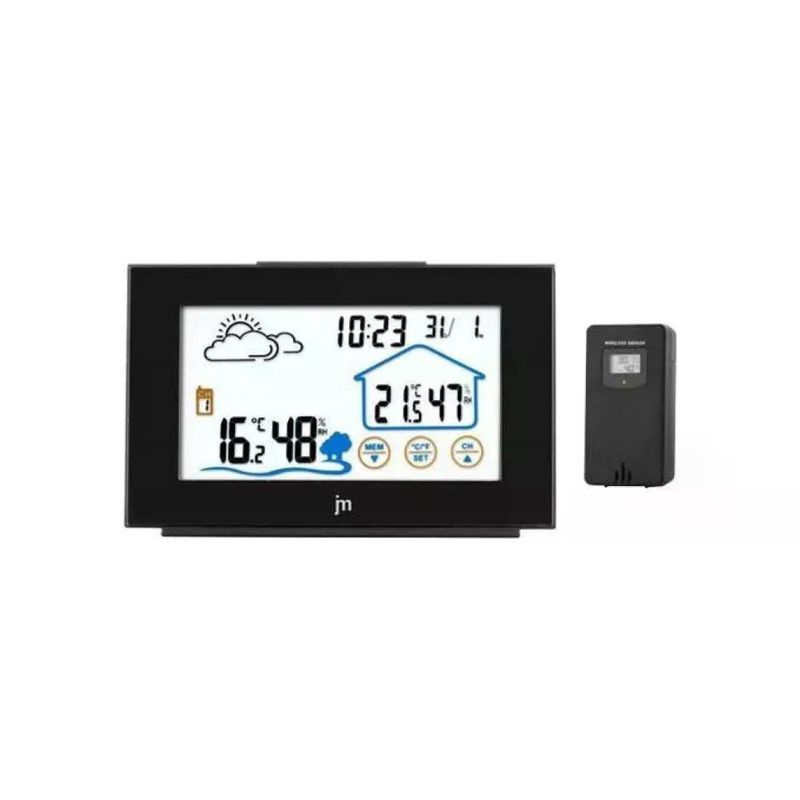 Lowell 8008457731074 Stazione Barometrica Black Modello JD 9539 Lowell 8008457731074 Stazione Barometrica Black Modello JD 9539