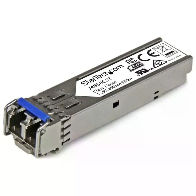 StarTech.com J4858CST Ricetrasmettitore SFP 1000BASE-SX 1 Gbps Fibra Multimodale 850 nm LC DDM Hot