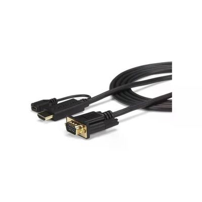STARTECH.COM Startech Cavo Convertitore Attivo Hdmi a Vga Adattatore Hdmi a Vga M-M 1920x1200-1080p da 91cm
