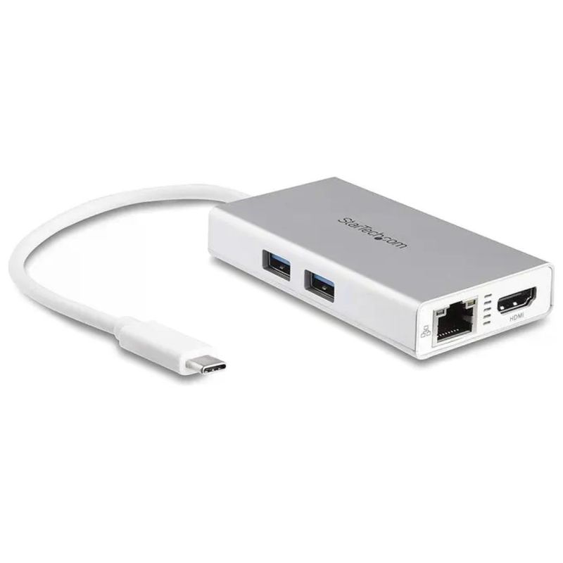StarTech adattatore multiporta USB-C 168B-USBC-MULTIPORT HDMI 4K 60Hz ricarica PD 140W hub USB 5Gbps Bianco