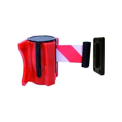 VIGOR-BLINKY 791510 – Barriera murale con nastro retrattile bianco e rosso da 3 m