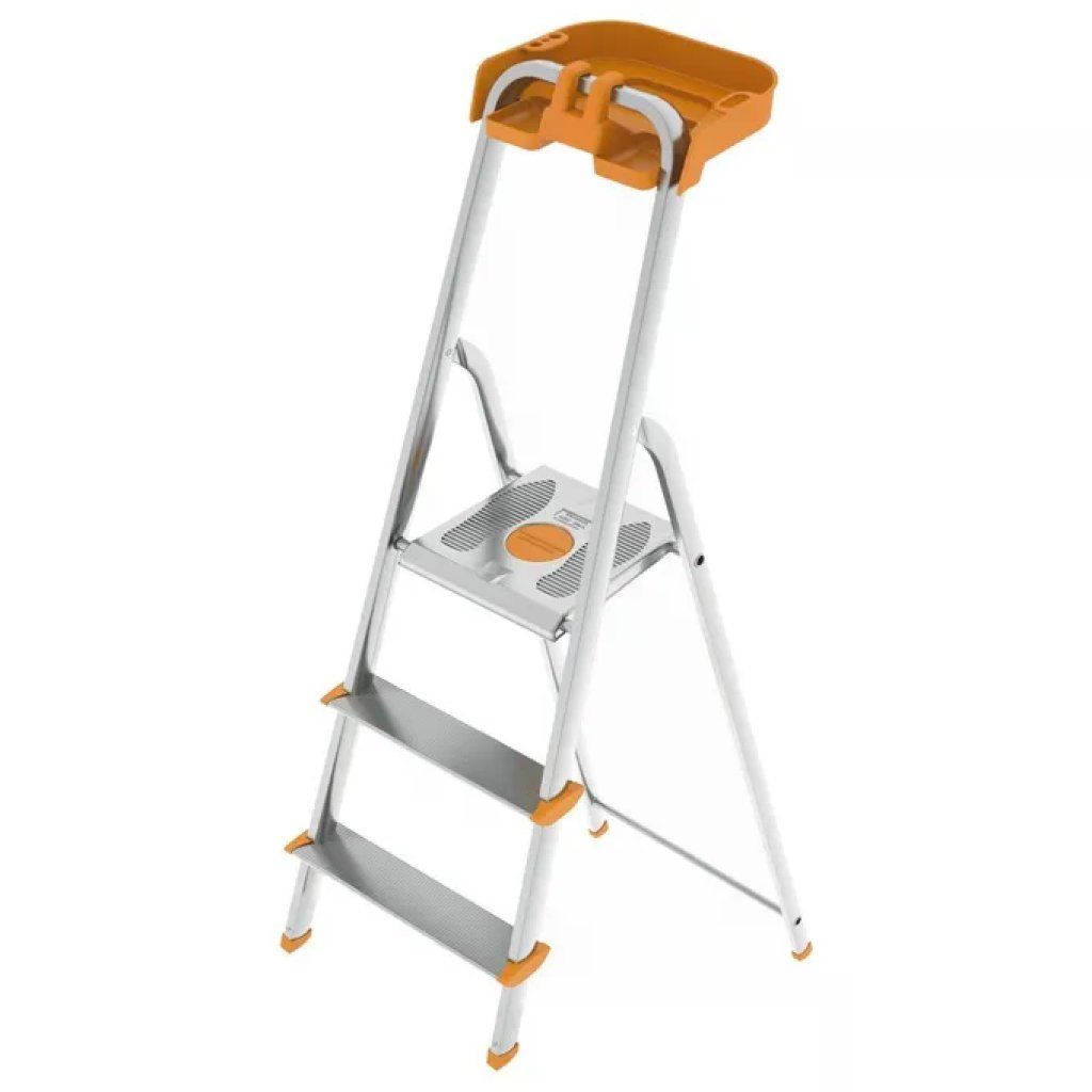 Colombo Attica S108A03P – Scala in alluminio a 3 gradini