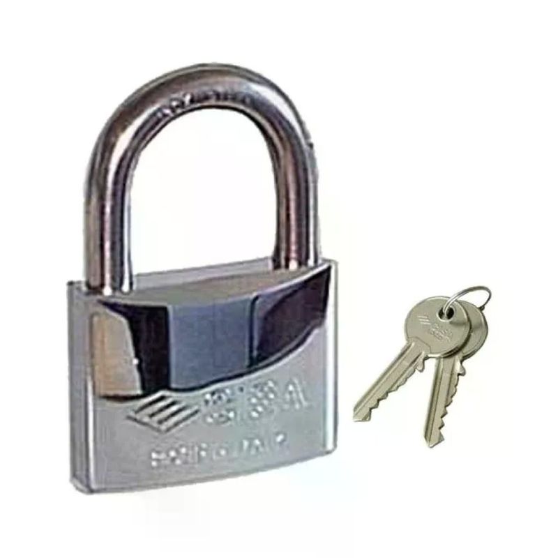 CISA Marine 26020 Lucchetto in Ottone Cromato, Arco Inox 30 mm