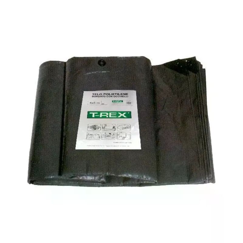T-REX Telone impermeabile 6 x 10 m, 200 g/m², verde scuro
