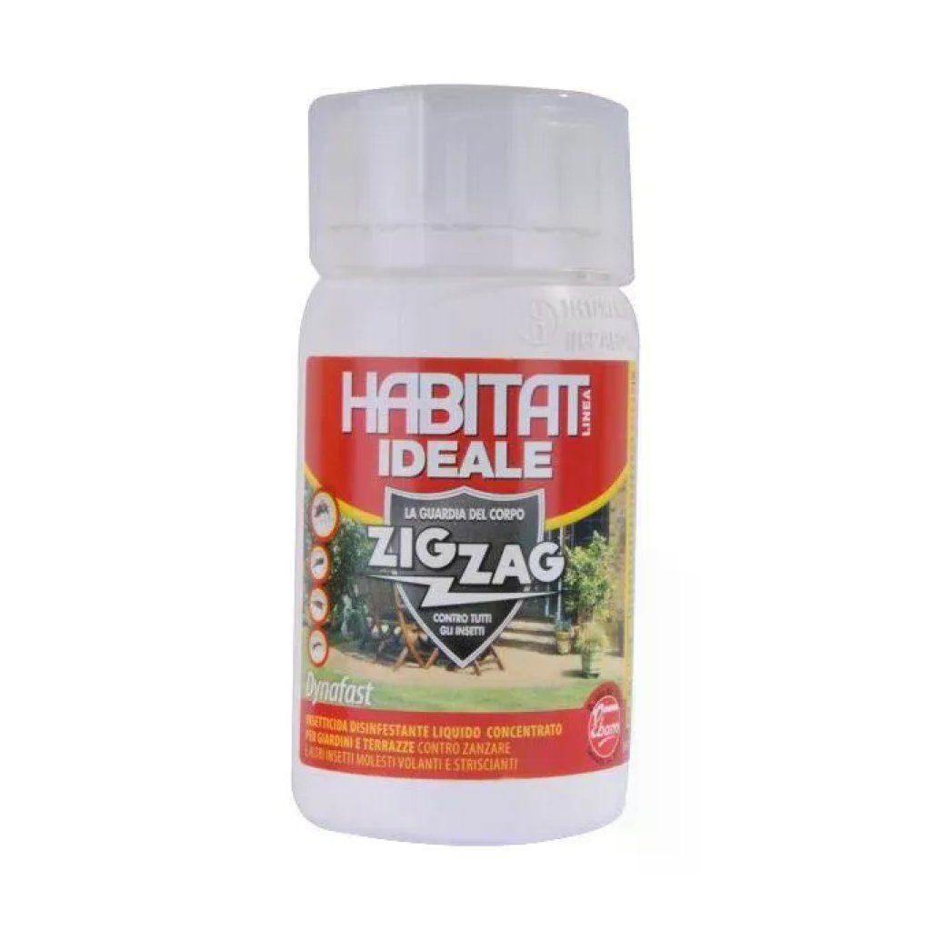 EBANO Habitat Ideale Insetticida Concentrato Zig-Zag 250 ml EBANO Habitat Ideale Insetticida Concentrato Zig-Zag 250 ml