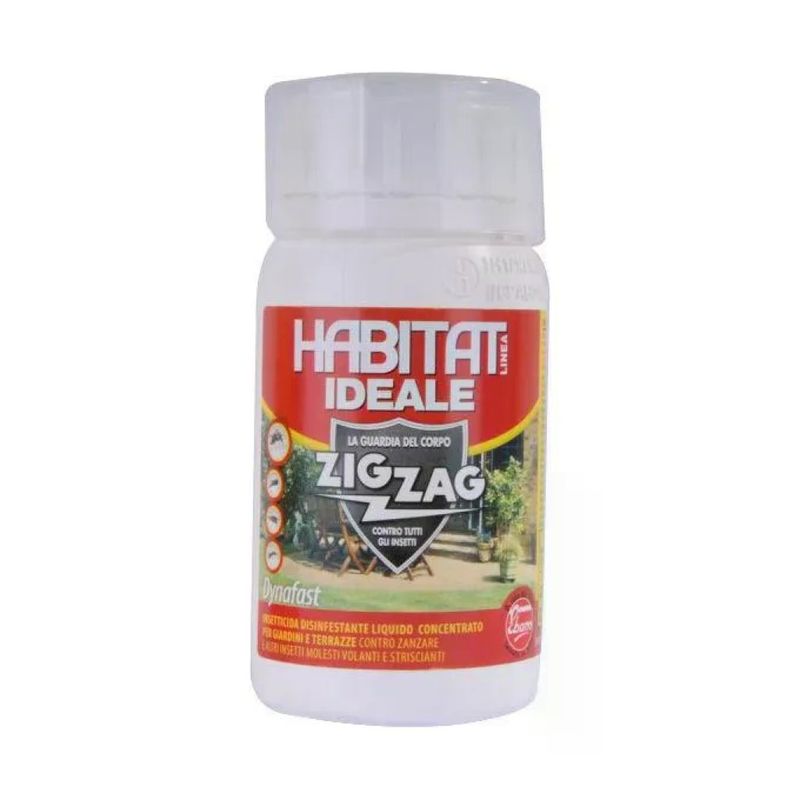 EBANO Habitat Ideale Insetticida Concentrato Zig-Zag 250 ml