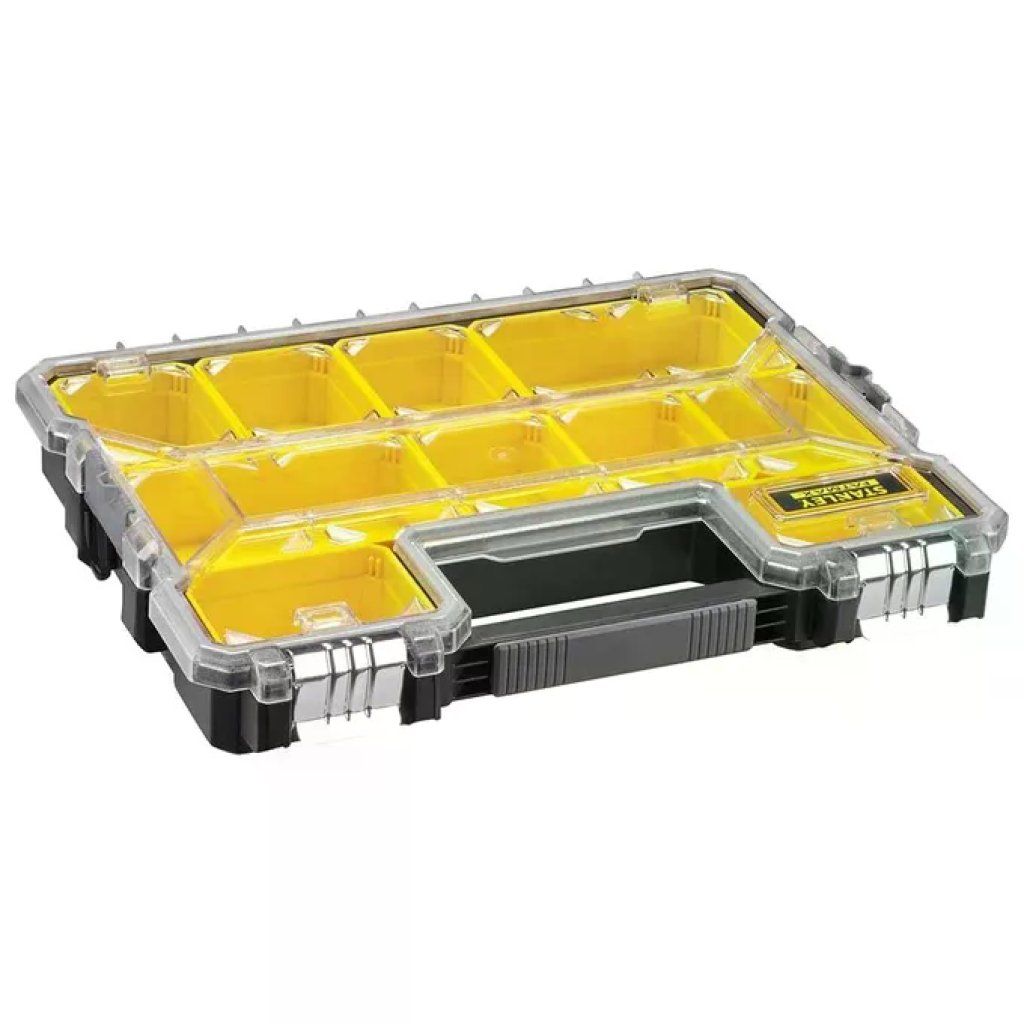 Stanley FatMax 1-97-517 Organizer Professionale IP53, 10 Vaschette, 6,68 L
