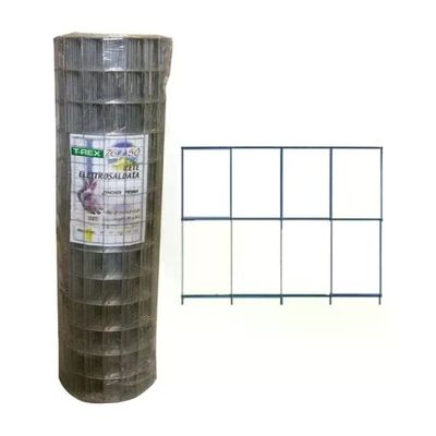 T-REX Rete elettrosaldata prezincata 76 × 51 mm, H 200 cm, filo 1,70 mm