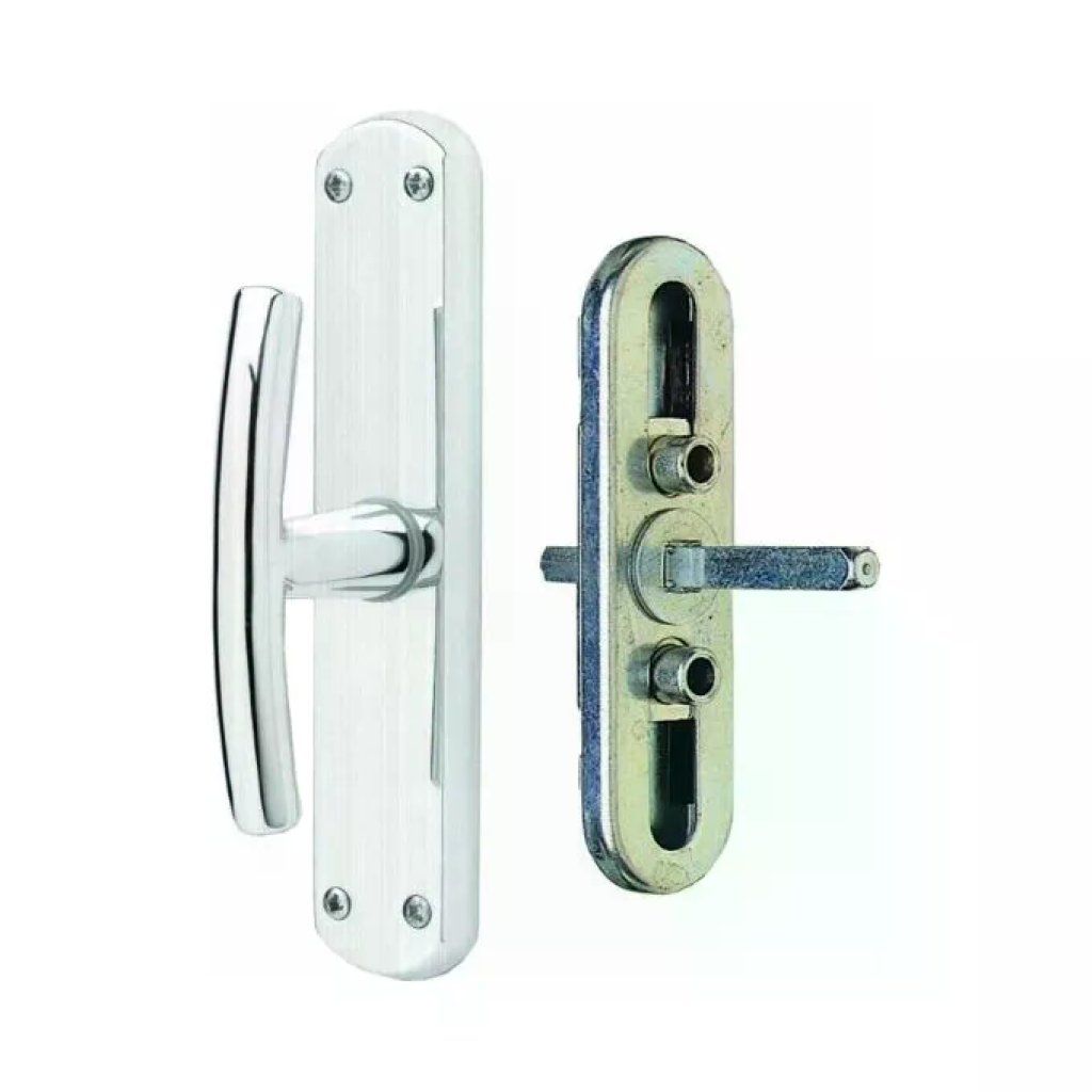 Ghidini Milena EZ+Q7 Maniglia Cremonese in Ottone Cromato Satinato