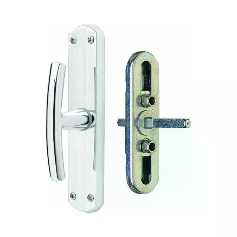 Ghidini Milena EZ+Q7 Maniglia Cremonese in Ottone Cromato Satinato