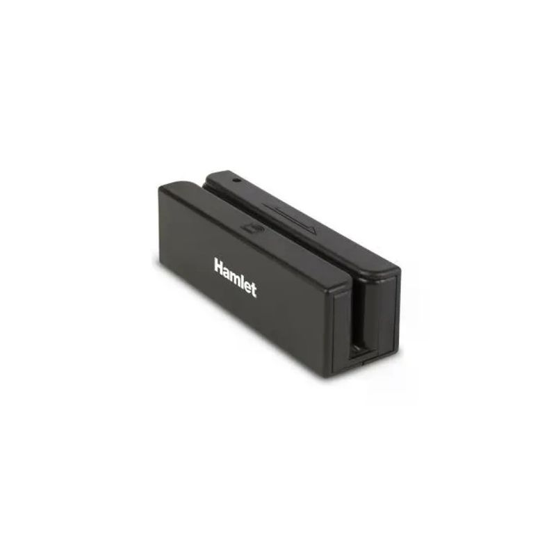 Hamlet HURMAG3 Lettore USB Tessere a Banda Magnetica 1-2-3 Tracce Plug and Play colore Nero Hamlet HURMAG3 Lettore USB Tessere a Banda Magnetica 1-2-3 Tracce Plug and Play colore Nero