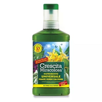 CRESCITA MIRACOLOSA Blumen Crescita Miracolosa Concime Liquido Universale 750 ml NPK 7-5-5 CRESCITA MIRACOLOSA Blumen Crescita Miracolosa Concime Liquido Universale 750 ml NPK 7-5-5