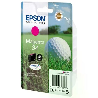 Epson C13T34634010 DURABrite Ultra Cartuccia di inchiostro Inkjet 4,2 ml compatibile WF-3720DWF WF