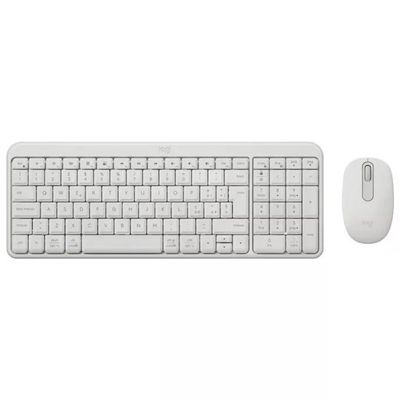 Logitech Combo Wireless MK250 Tastiera e Mouse Bluetooth Bianco