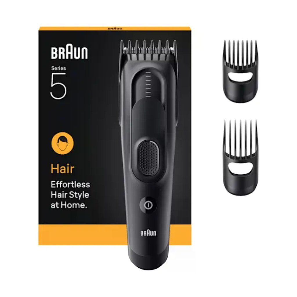 Braun HC5530 Series 5 Tagliacapelli Ricaricabile Nero Braun HC5530 Series 5 Tagliacapelli Ricaricabile Nero