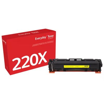 Xerox 006R05210 Everyday Toner compatibile HP 220X W2202X laser alta capacita' 5500 pagine colore Giallo Xerox 006R05210 Everyday Toner compatibile HP 220X W2202X laser alta capacita' 5500 pagine colore Giallo
