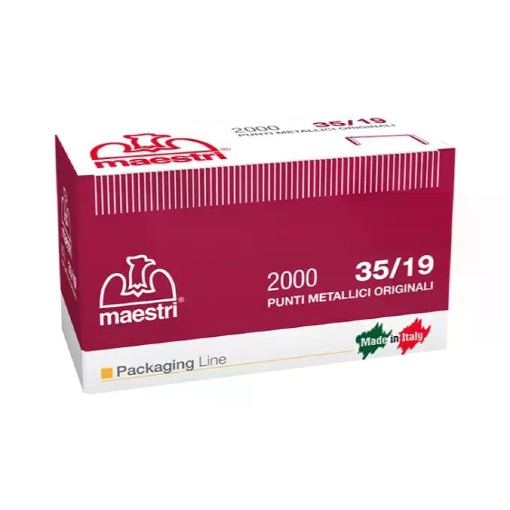 Ro-Ma Punti Metallici Ramati 35/19 – 2000 Pezzi