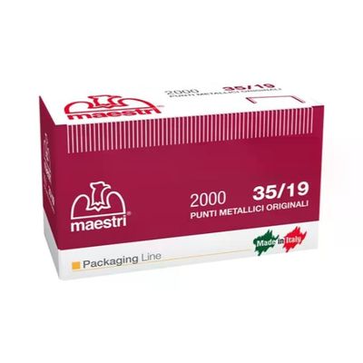 Ro-Ma Punti Metallici Ramati 35/19 – 2000 Pezzi