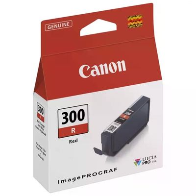 Canon PFI-300 Cartuccia Originale Rosso Canon PFI-300 Cartuccia Originale Rosso