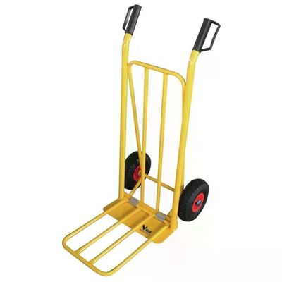 VIGOR-BLINKY VIGOR 59703-10 Carrello Portacasse con Pala Ribaltabile, Ruote Pneumatiche, Portata 180 kg